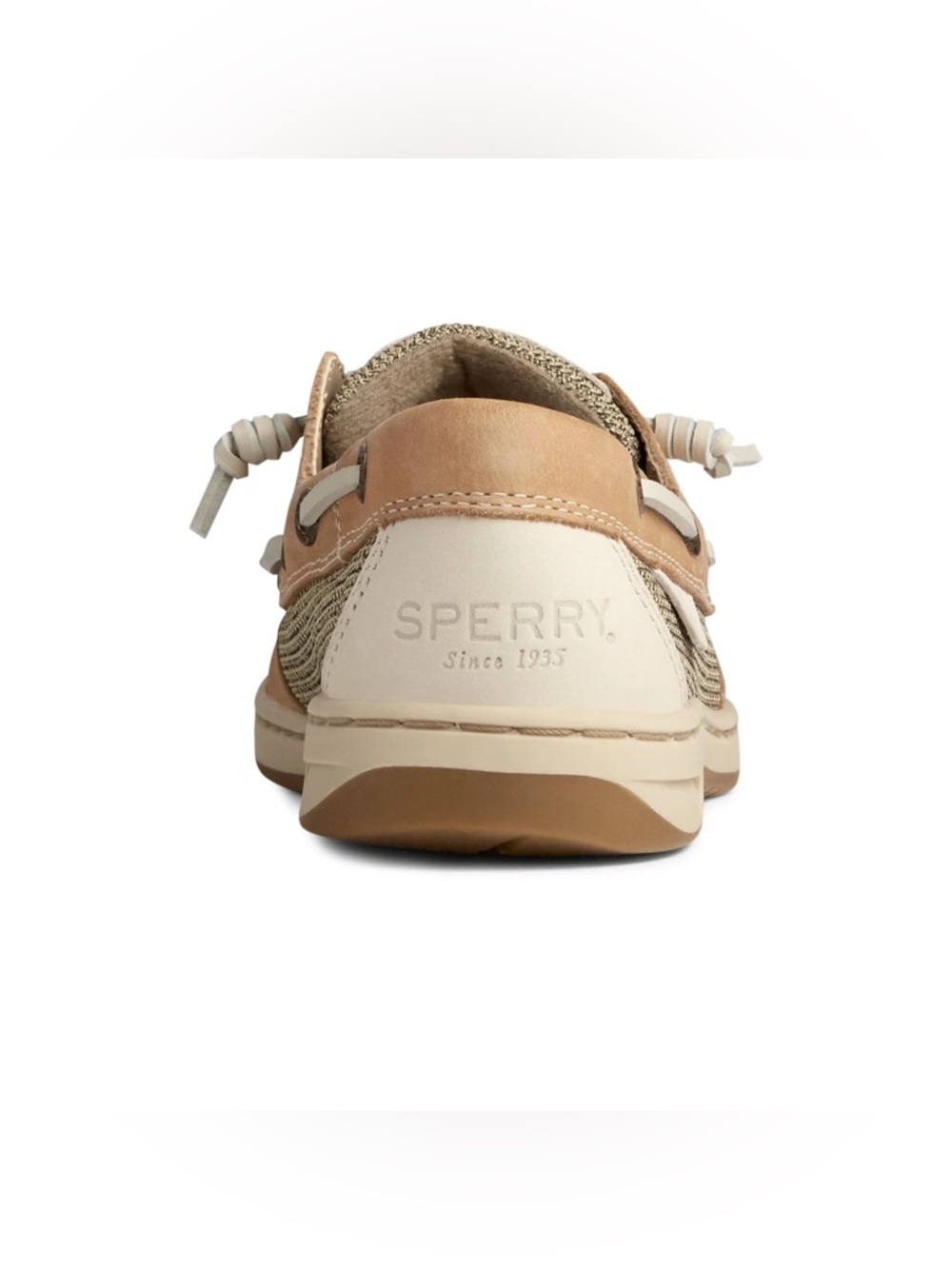 NWOT Sperry Top-Sider Women’s Rosefish 3-Eye Brown Leather Boat Shoe—10 - Picture 12 of 13